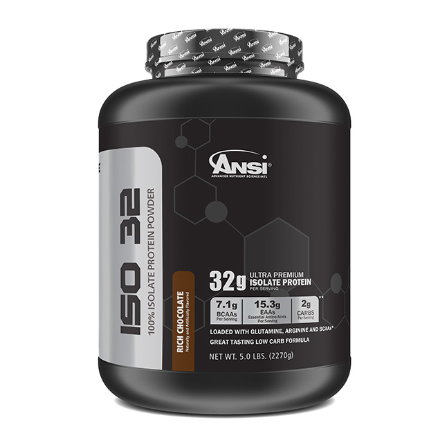 Ansi Iso32 Zero Sugar Protein Shake (Rich Chocolate) - 5Lbs