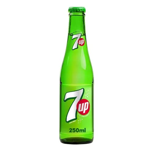 7Up Soft Drink Glass Bottle, 250Ml