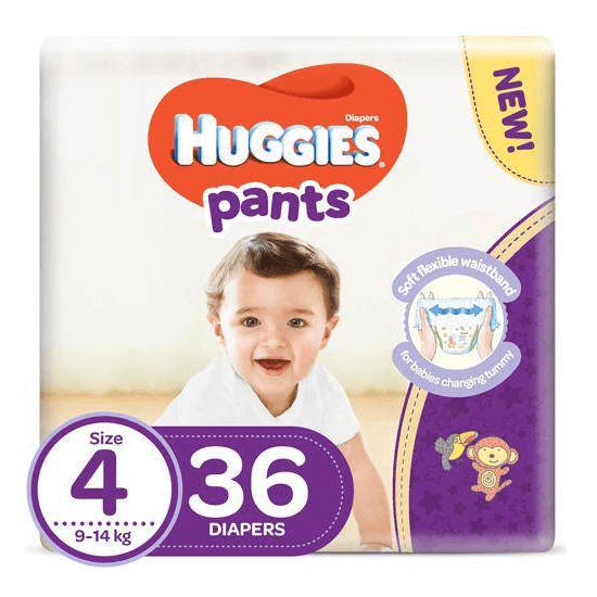 Huggies Pants Size 4 36Pieces
