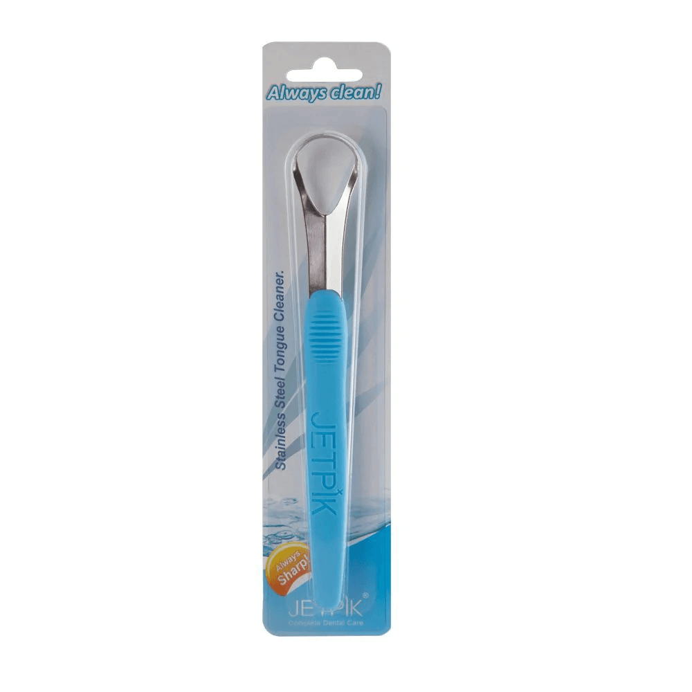 Jetpik Tongue Cleaner Blue