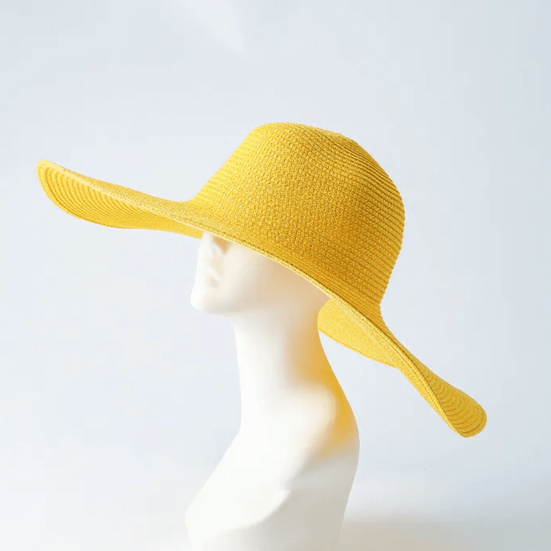 YELLOW SUMMER HAT