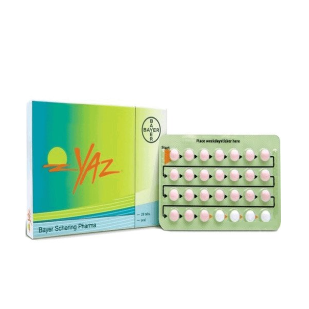 Yaz Tablets - 28'S