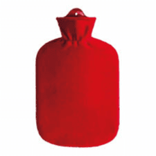 Sanger Classic Fleece Cover Hot Water Bag 2ltr Red 13364