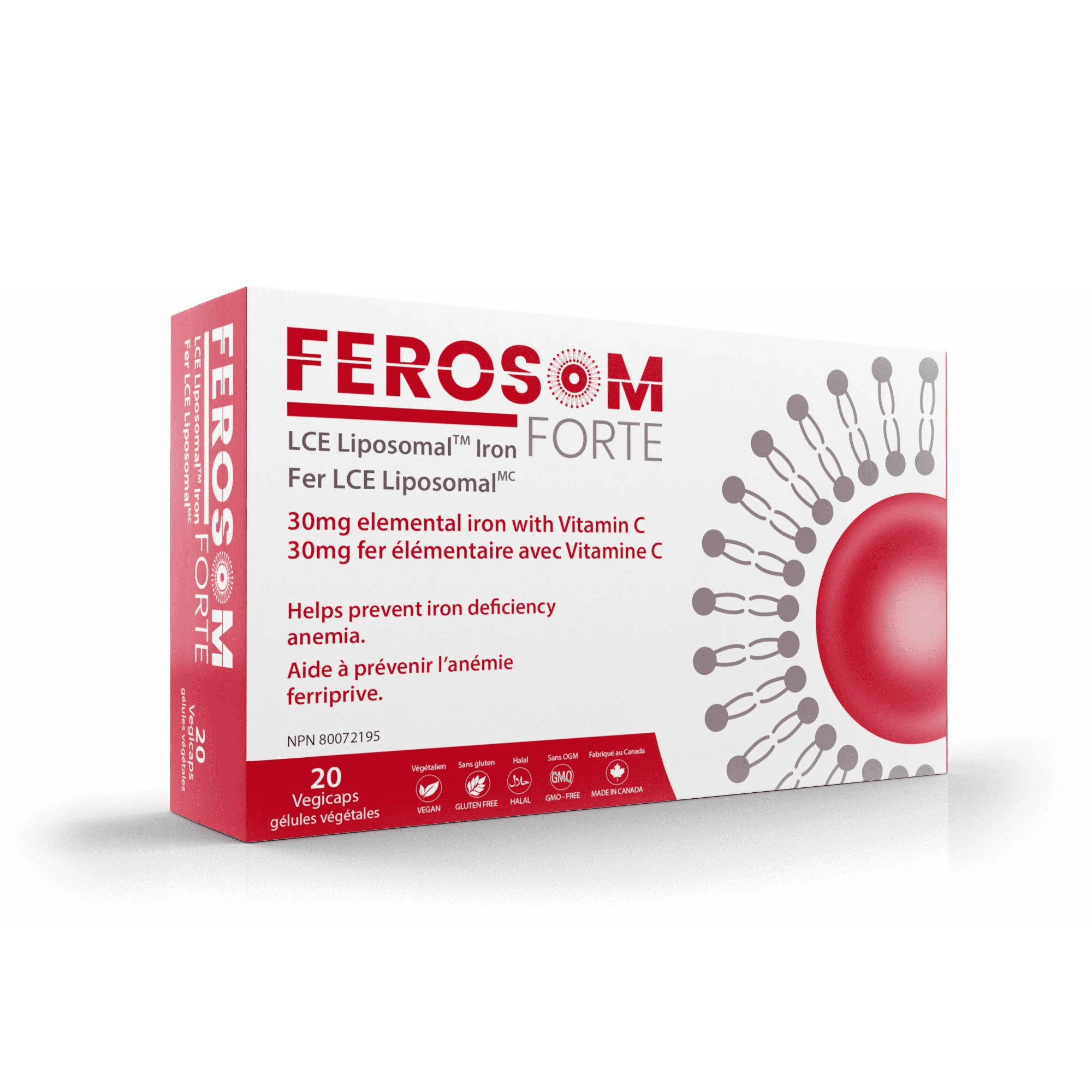 Ferosom Forte 20 Capsules