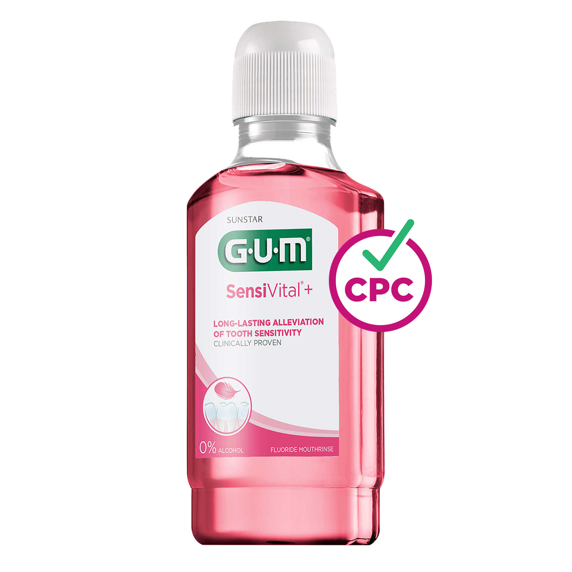 Gum Sensivital Mouth Wash 300 Ml