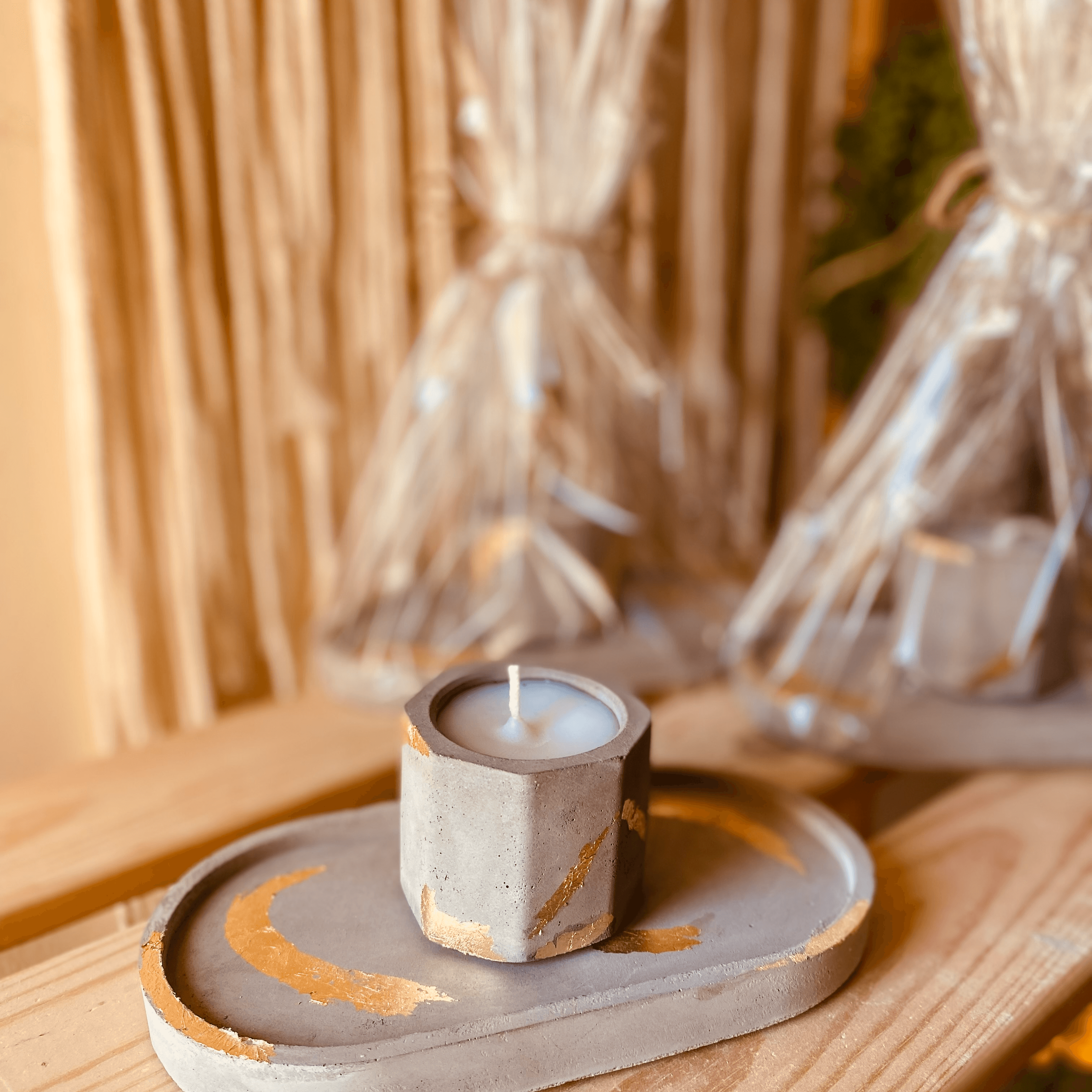 Candle With Base