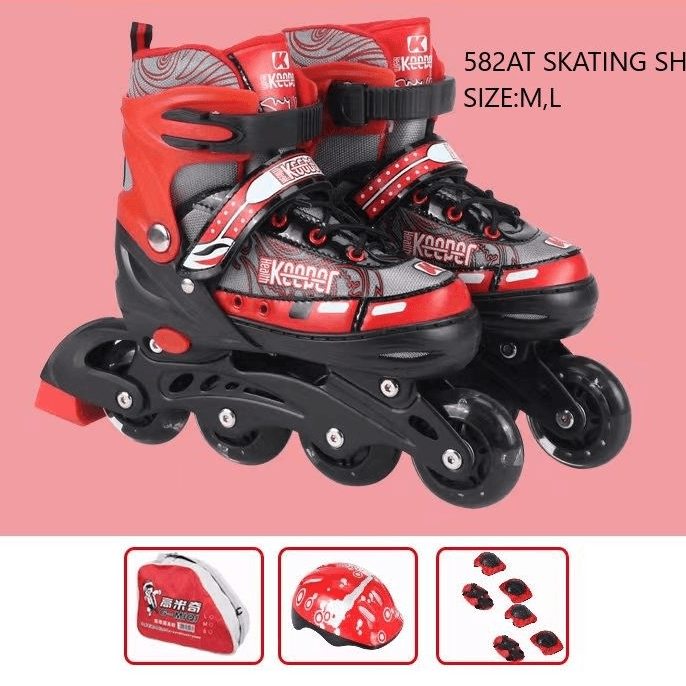 582At Skating Shoe Set Red (L)