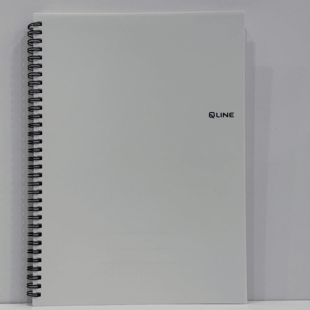 Qline Notebook A4 Arabic Line 100 Sheets White 1 Pc