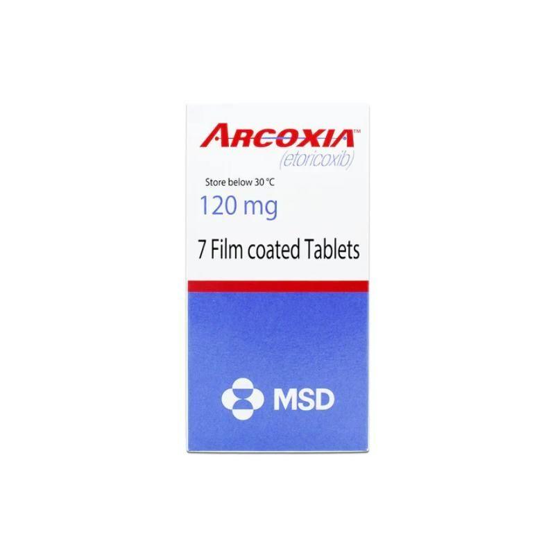 Arcoxia 120Mg 7 Tablets