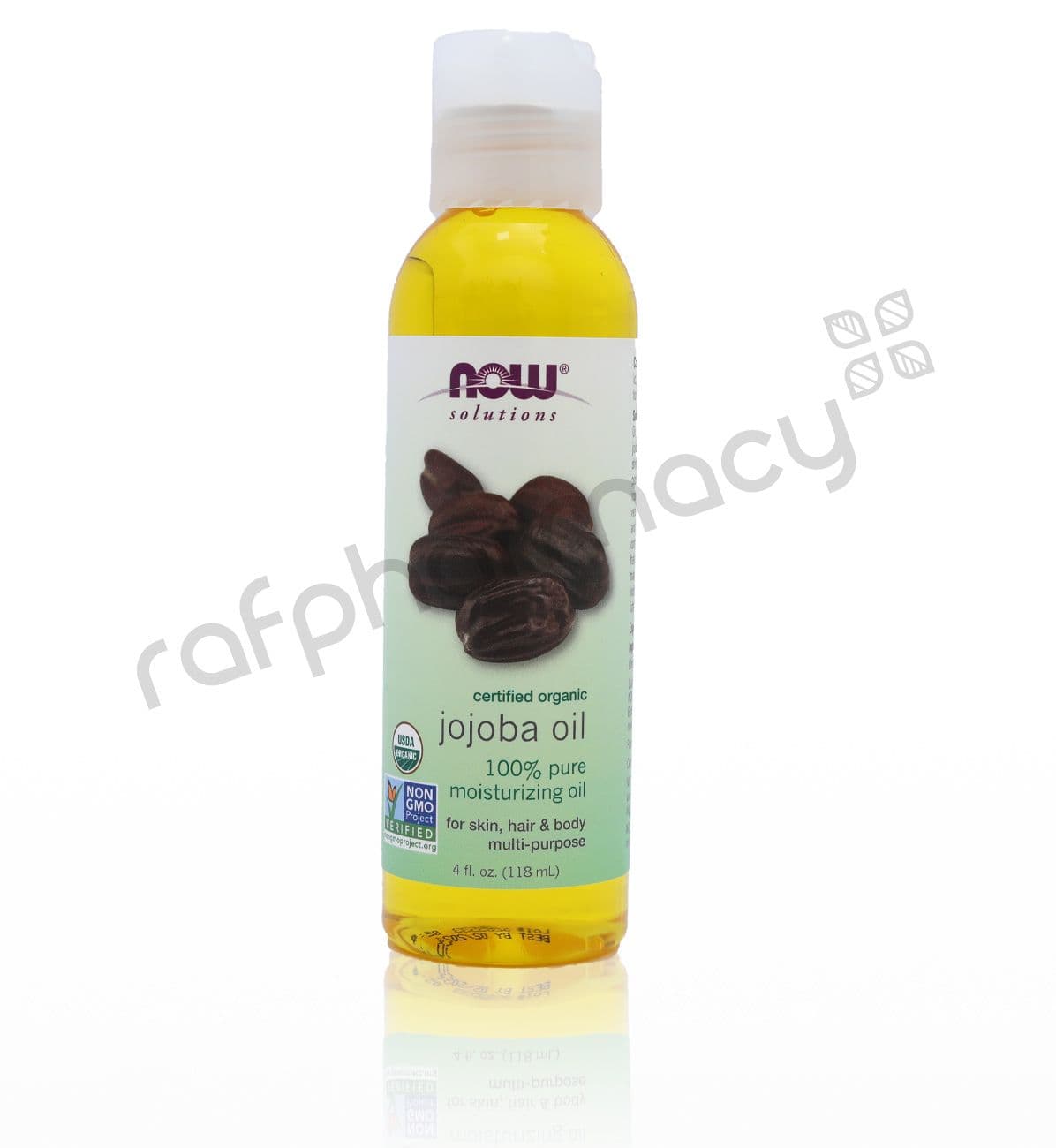 Now Jojoba Oil Organic 100% Pure 118Ml 7713#18803