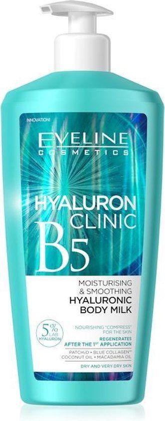 Eveline Hyaluron Clinic Moist & Smooth Body Milk 350Ml