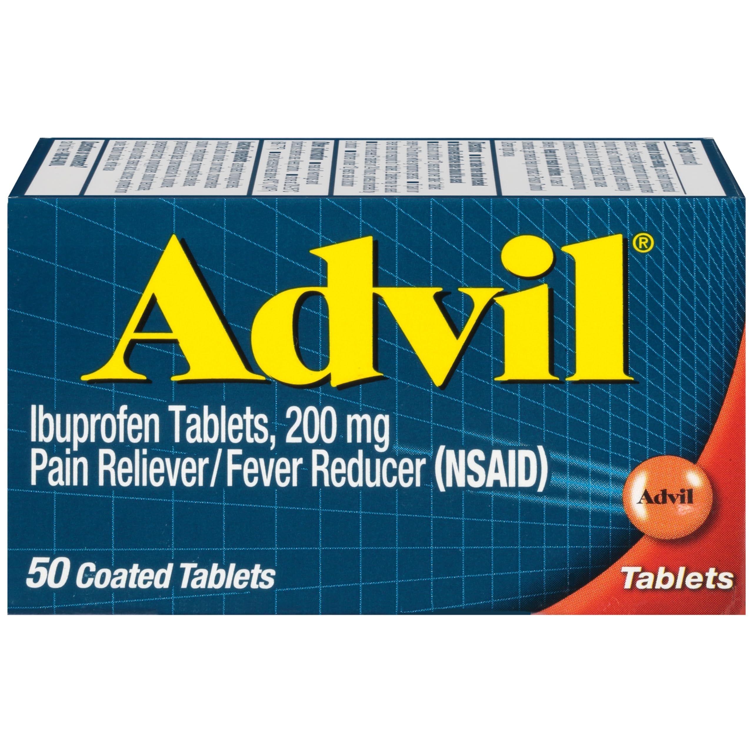 Advil Ibuprofen 200Mg 50S