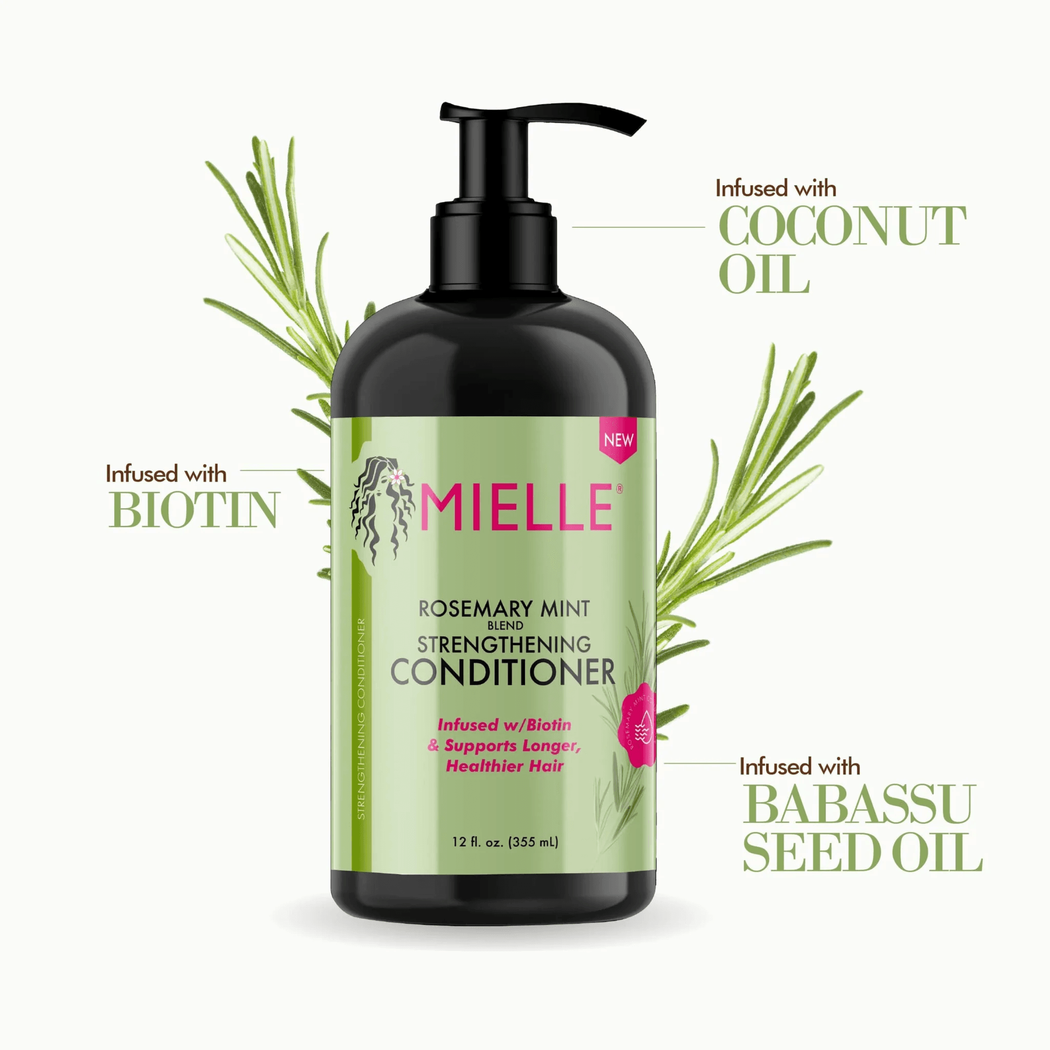 Mielle Rosemary Mint Strengthening Conditioner 355Ml