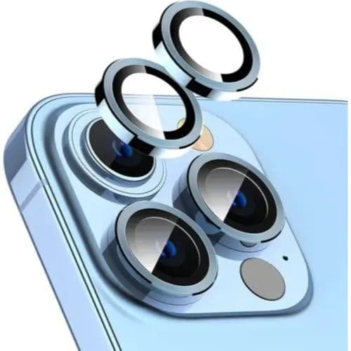 iPhone 13 Pro / 13 Promax Anti-Glare Camera Glass Protector Blue - Bodyguardx