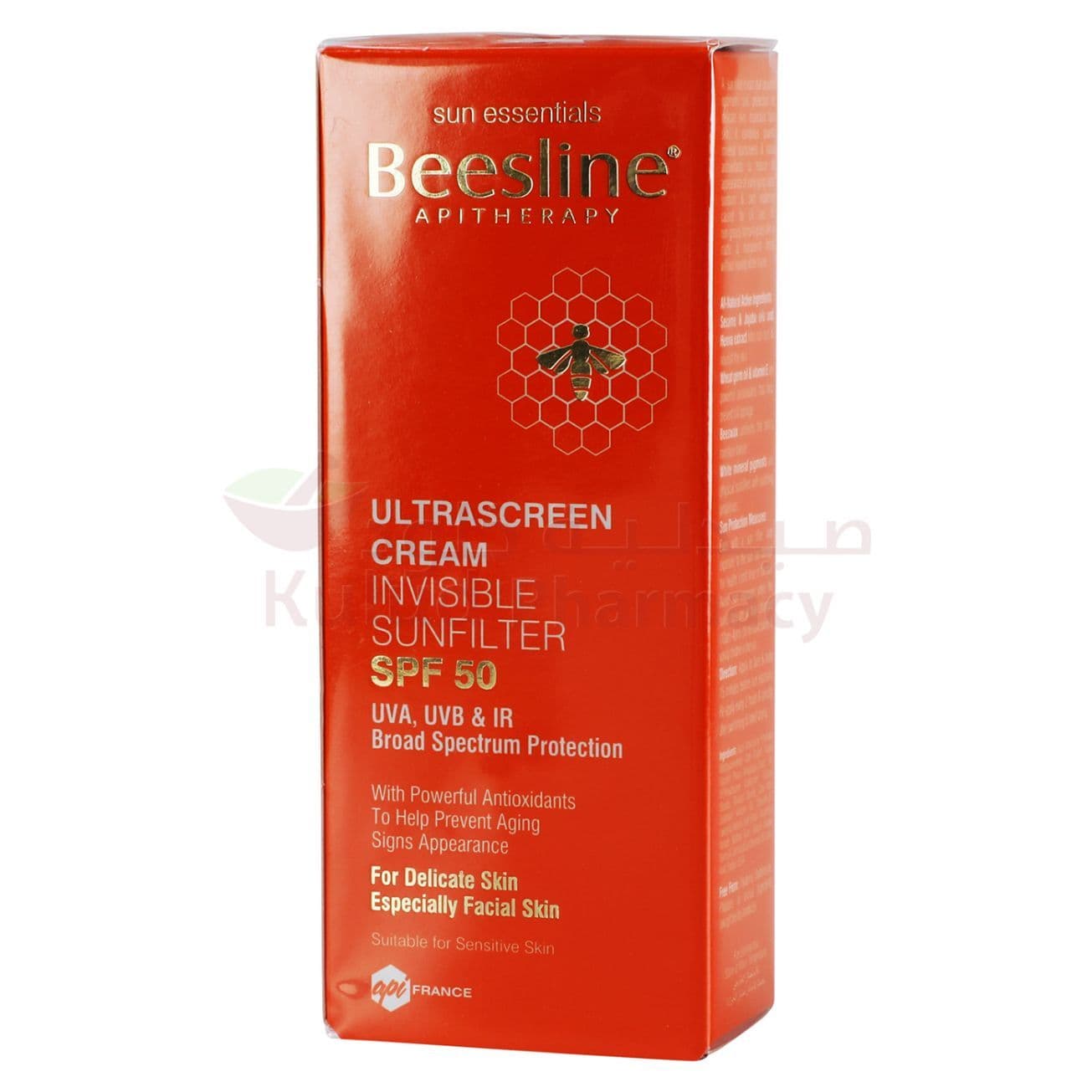 Beesline Ultrscreen Invisible Sunfilter Spf50 Cream  50 ML