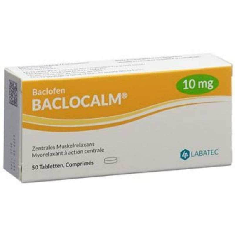 Baclocalm Tablet 10 Mg 50 PC