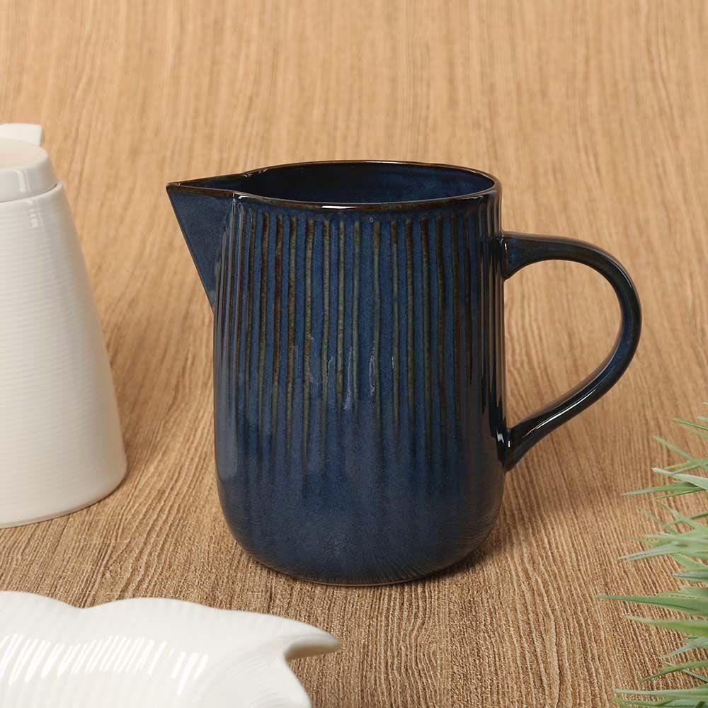 Gallery Porcelain Jug, Blue Â€“ 1L