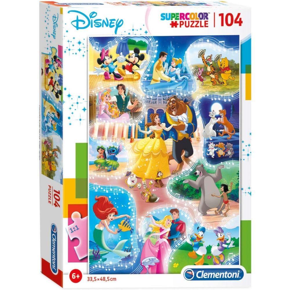 Clementoni - Disney Dance Time Puzzle