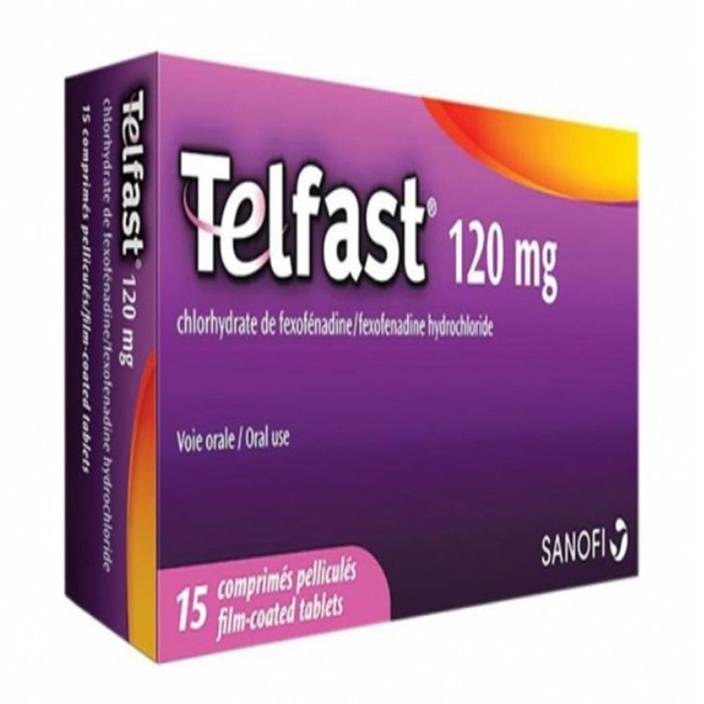 Telfast 120 Mg 15 Tablets