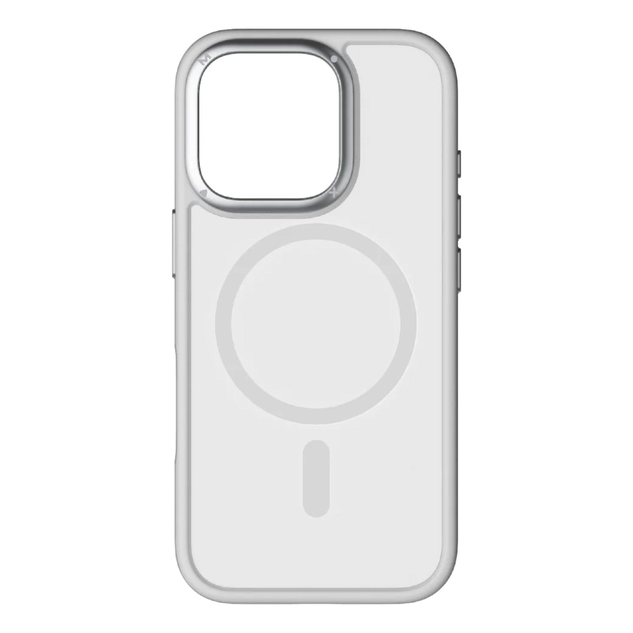 Momax Play Magsafe Cover For Iphone 16 Pro- White