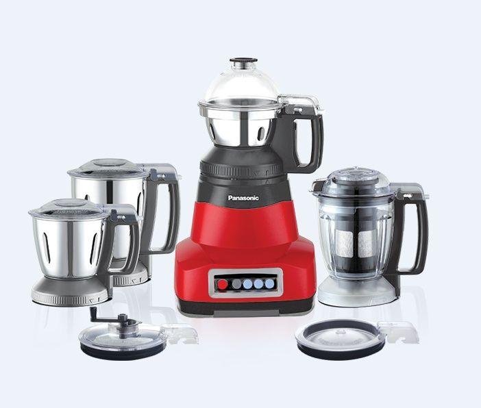 Panasonic Mixer Grinders Mx-Ae465Rtz, 550W, 3 Jar