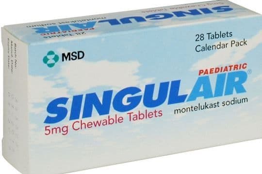 Singulair 5Mg Tab 28'S