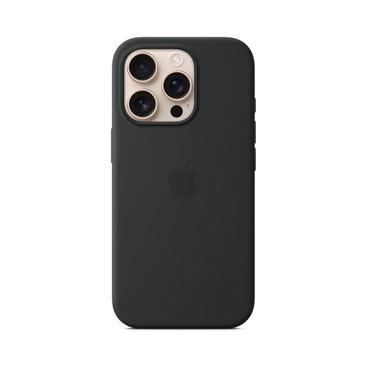 Apple Myyj3Zm/A Iphone 16 Pro Silicone Case With Magsafe Black-Zml