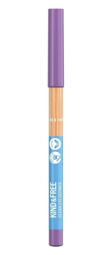 Rimmel London Kind & Free Clean Eyeliner Pencil 003 Grape Lilac 1.1 Gm