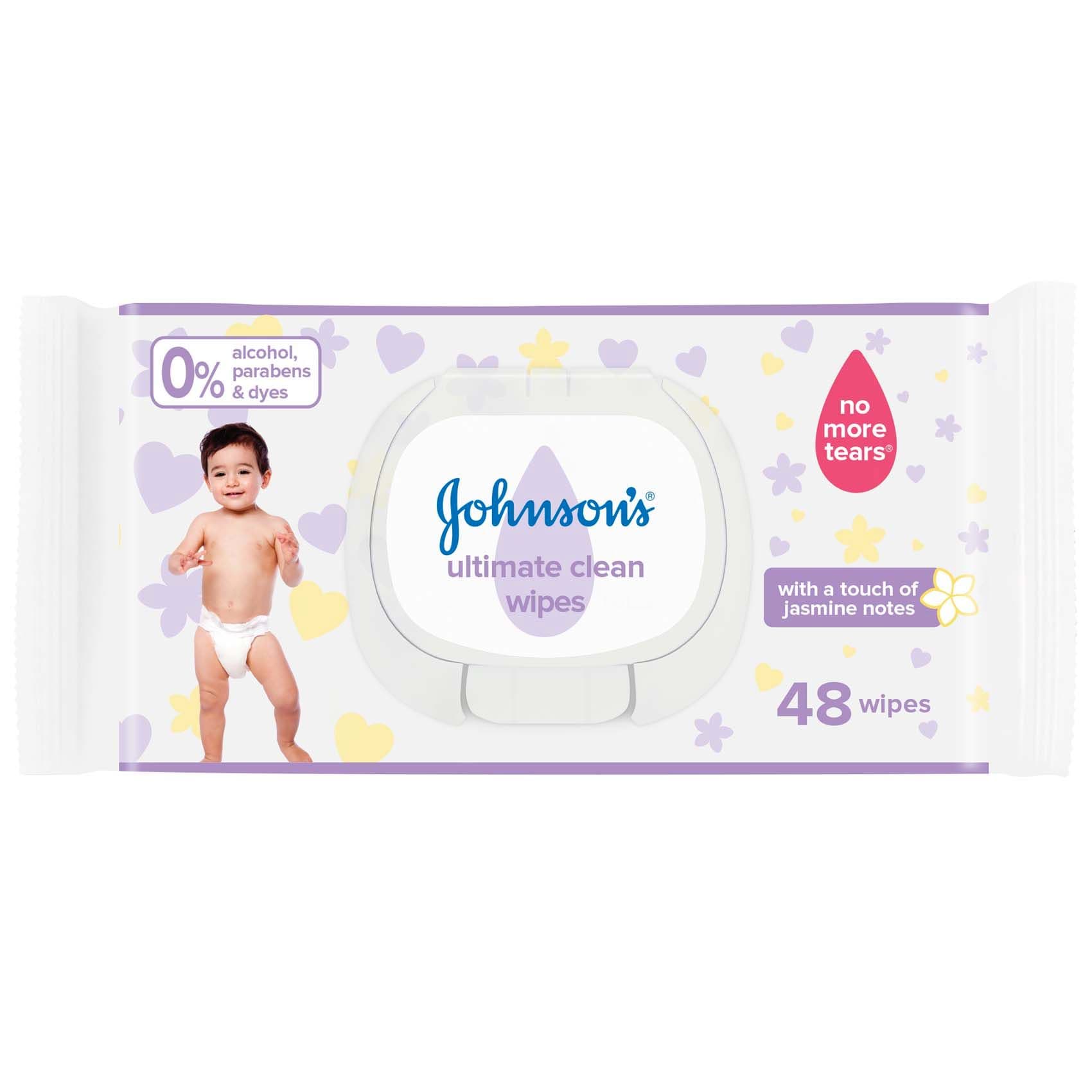 J&J Baby Ultimate Clean Wipes 48'S 