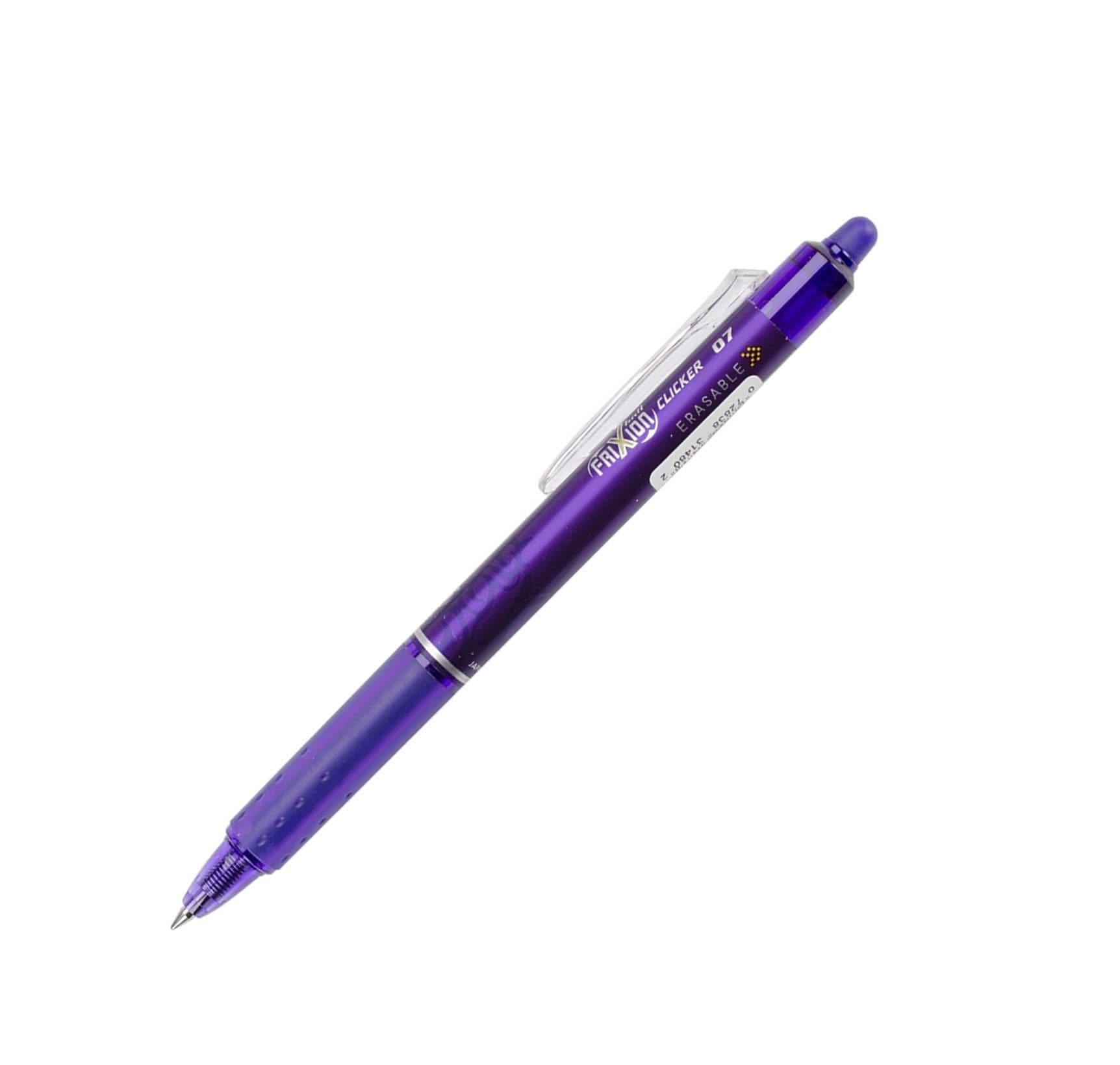 فريكشن Clicker 0.7Mm قلم حبر بنفسجي مع ممحاة