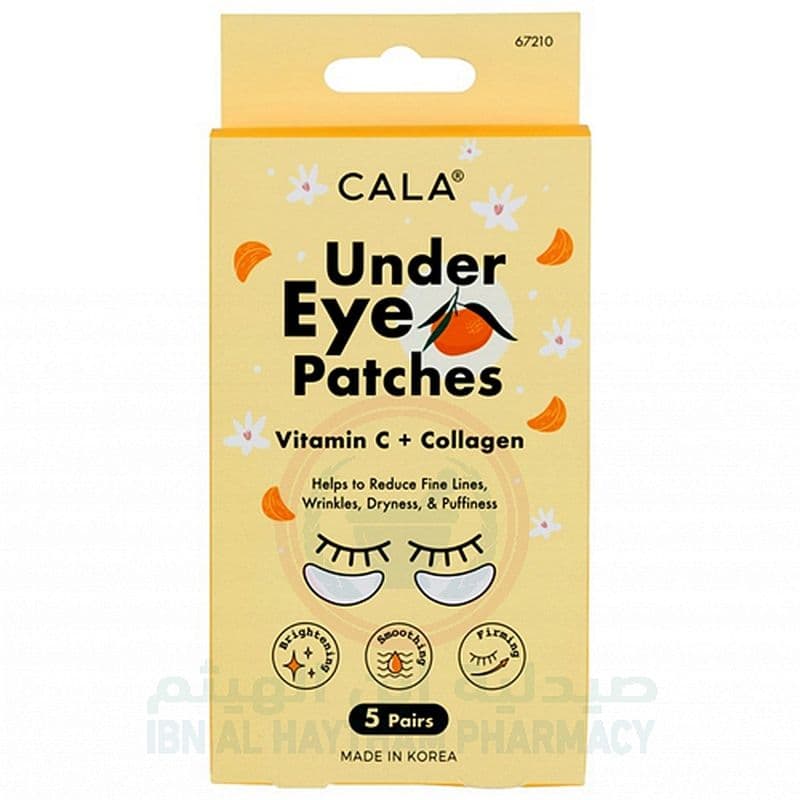 Cala Vitamin C & Collagen Under Eye Patch 5 Pairs