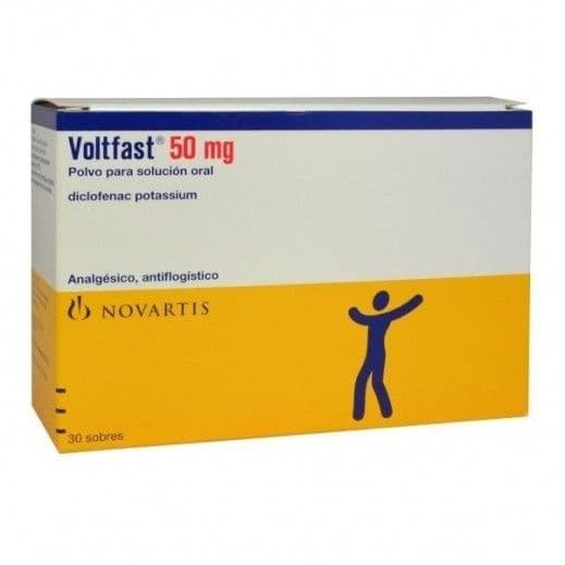 Voltfast 50Mg Sachets 30'S