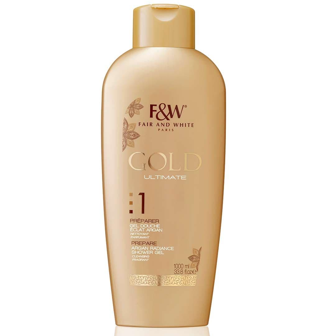 Fair & White - Gold - Argan Shower Gel 1000 Ml 1000 ML