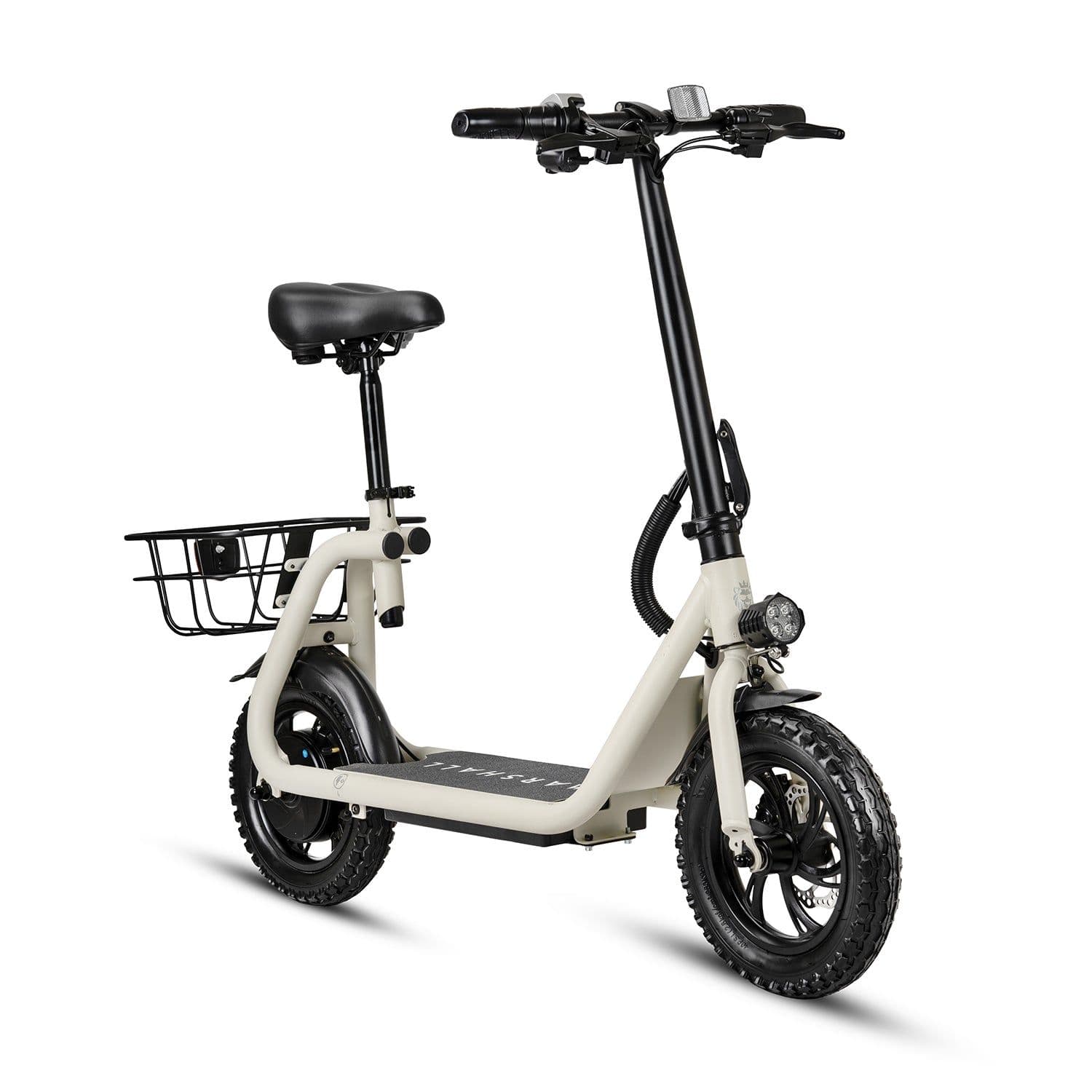 Marshall Ranger R1 Electric Scooter (Matte Black/White)