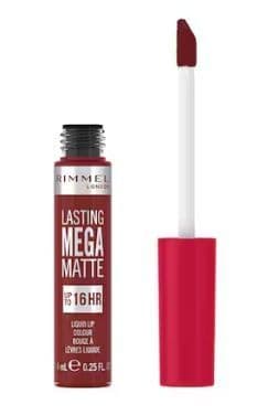 Rimmel London Lasting Mega Matte Liquid Lipstick 930 Ruby Passion 7.4 Ml