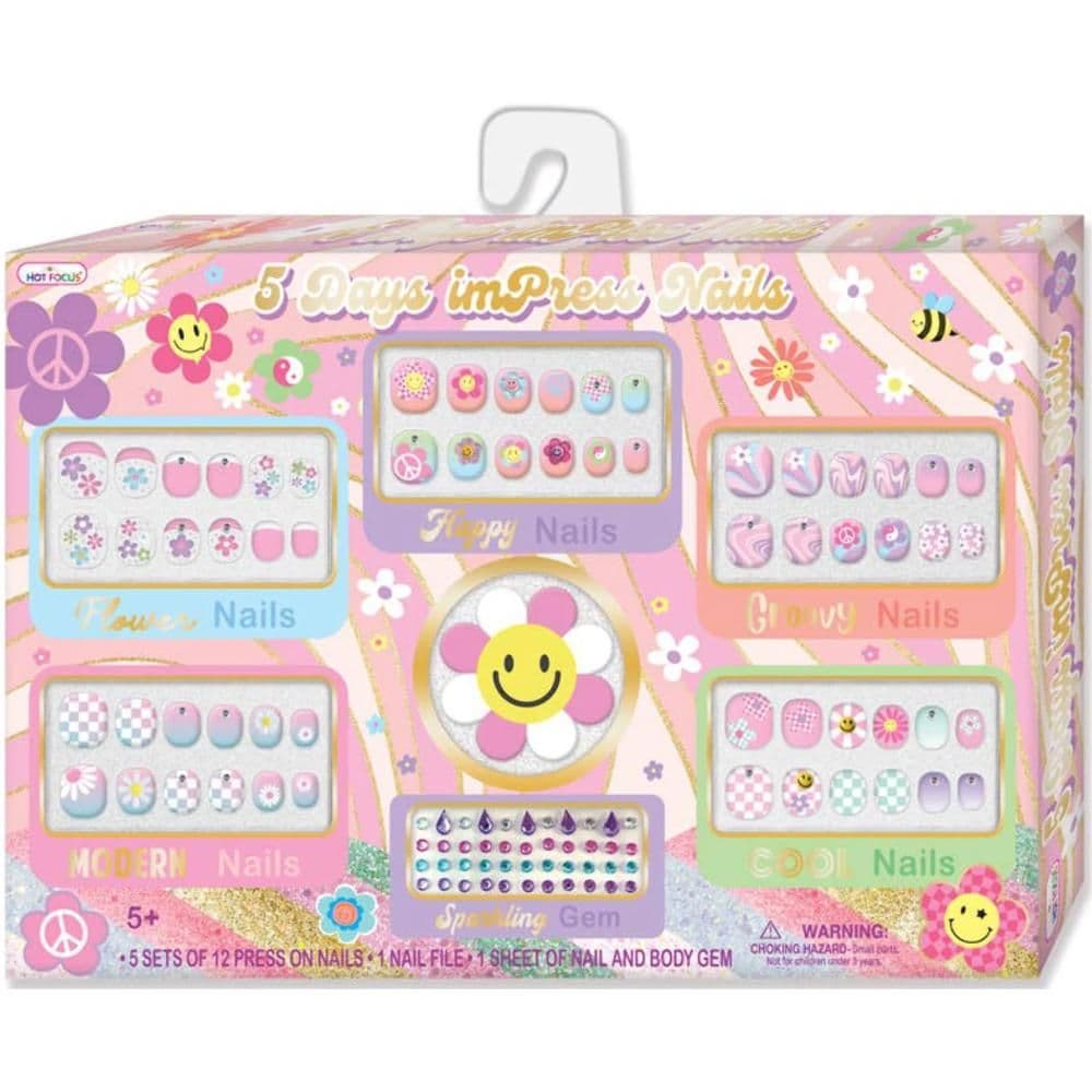 Hot Focus - 5 Days Impress Nails