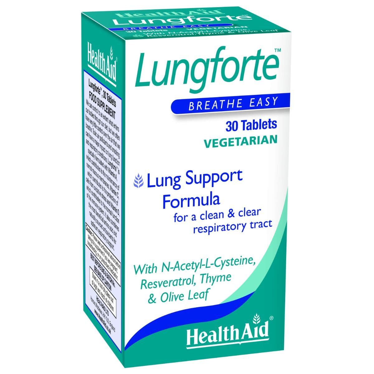 Health Aid Lungforte V/Tab 30`S 30TAB