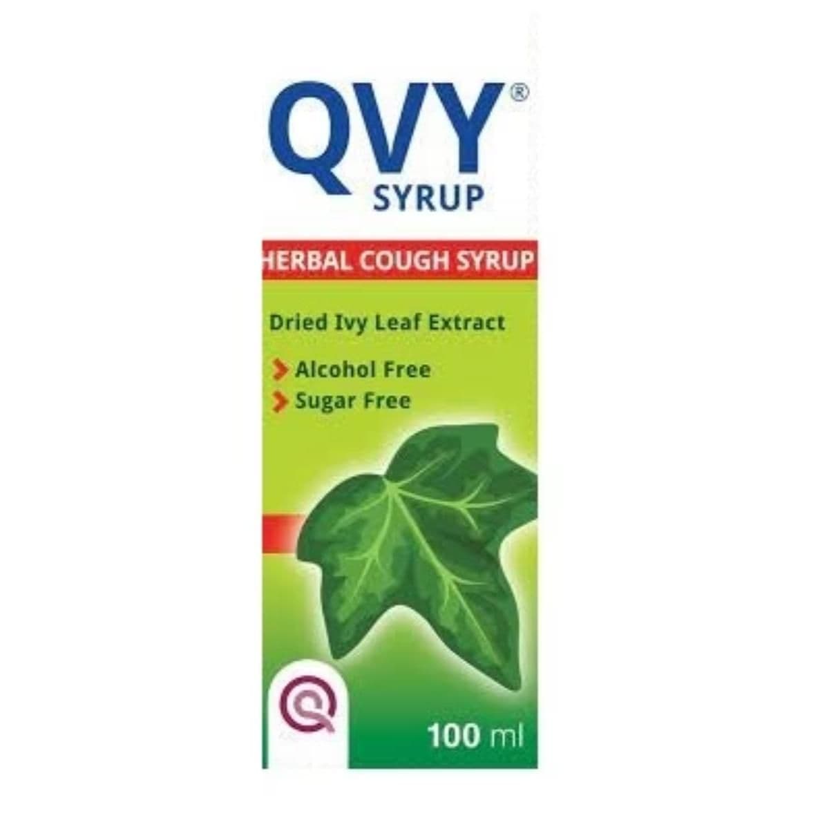 QVY Herbal Sugar-Free Cough Syrup 100ml