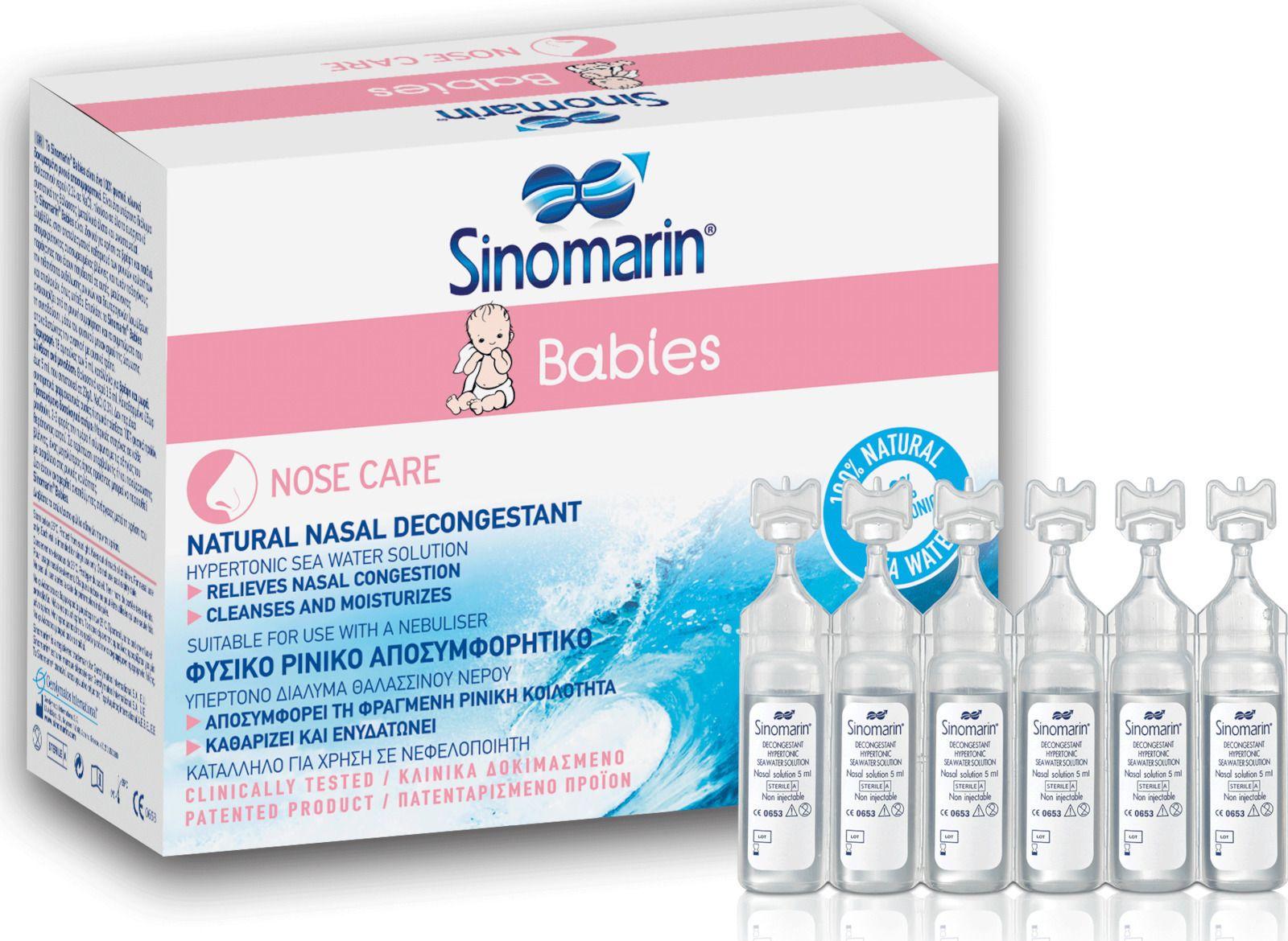 Sinomarin Nose Care Babies 18X5Ml 051W