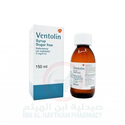 Ventolin Syrup 150Ml