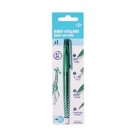 Carrefour Ballpen Erasable Black