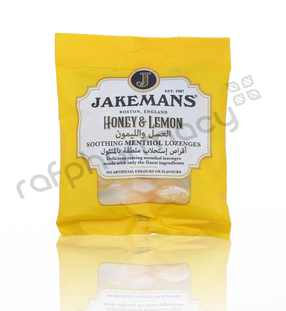 Jakemans Honey & Lemon Soothing Menthol Lozenges 73G#19200