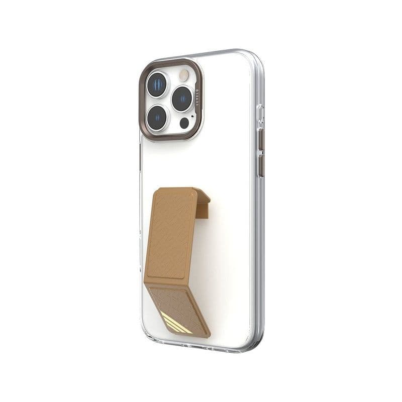 Levelo Morphix Clara Grip Case-Iphone 16 Pro - Rose Gold Titanium