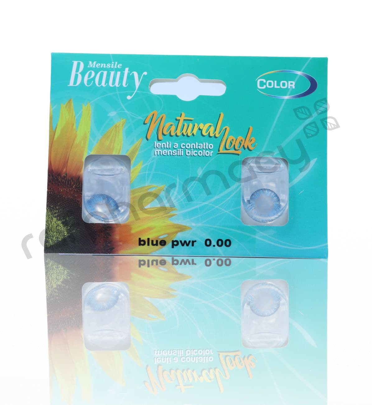 Beauty Mon.Tri-Color Lens Blue 2'S#11779