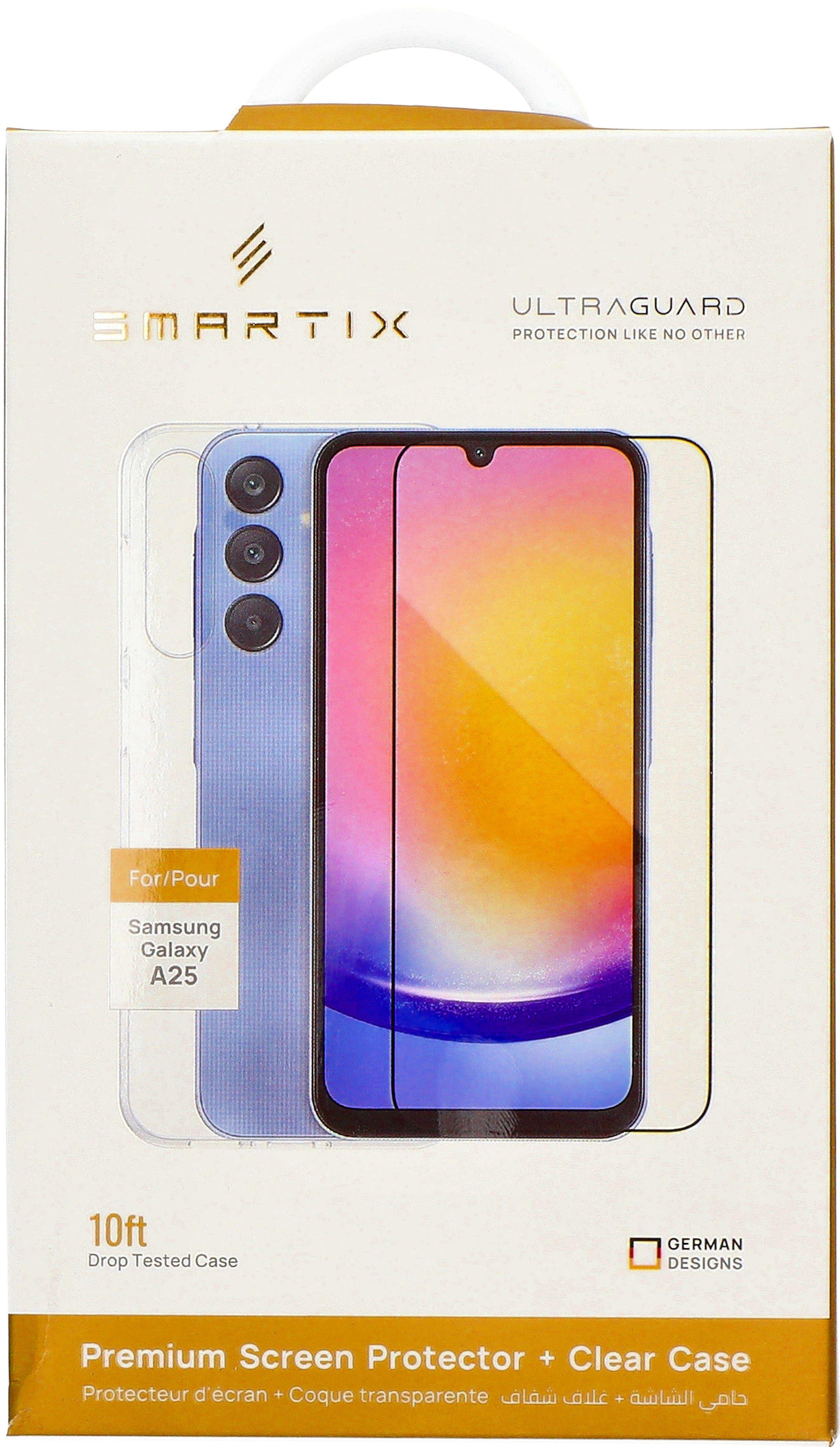 Smartix Premium Case + Protector For Samsung A25