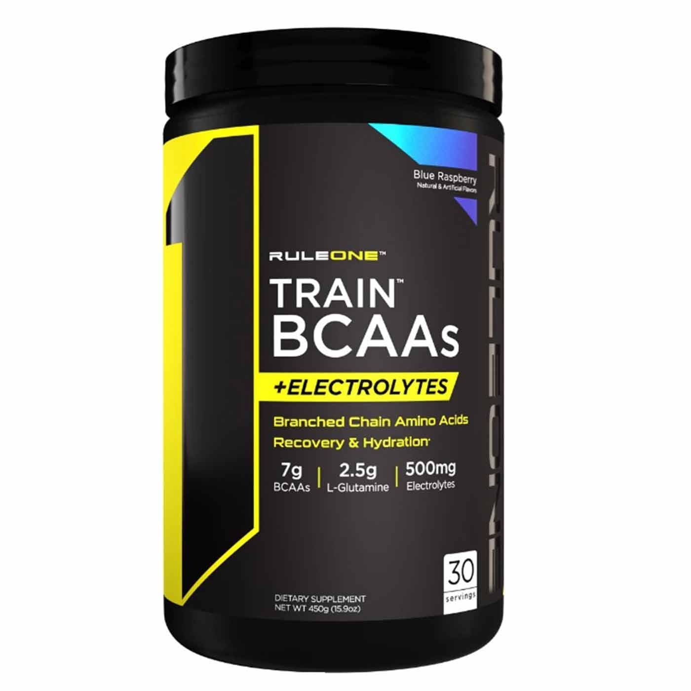 Rule 1 Train Bcaas 30 Serv Blue Raspberry 450G