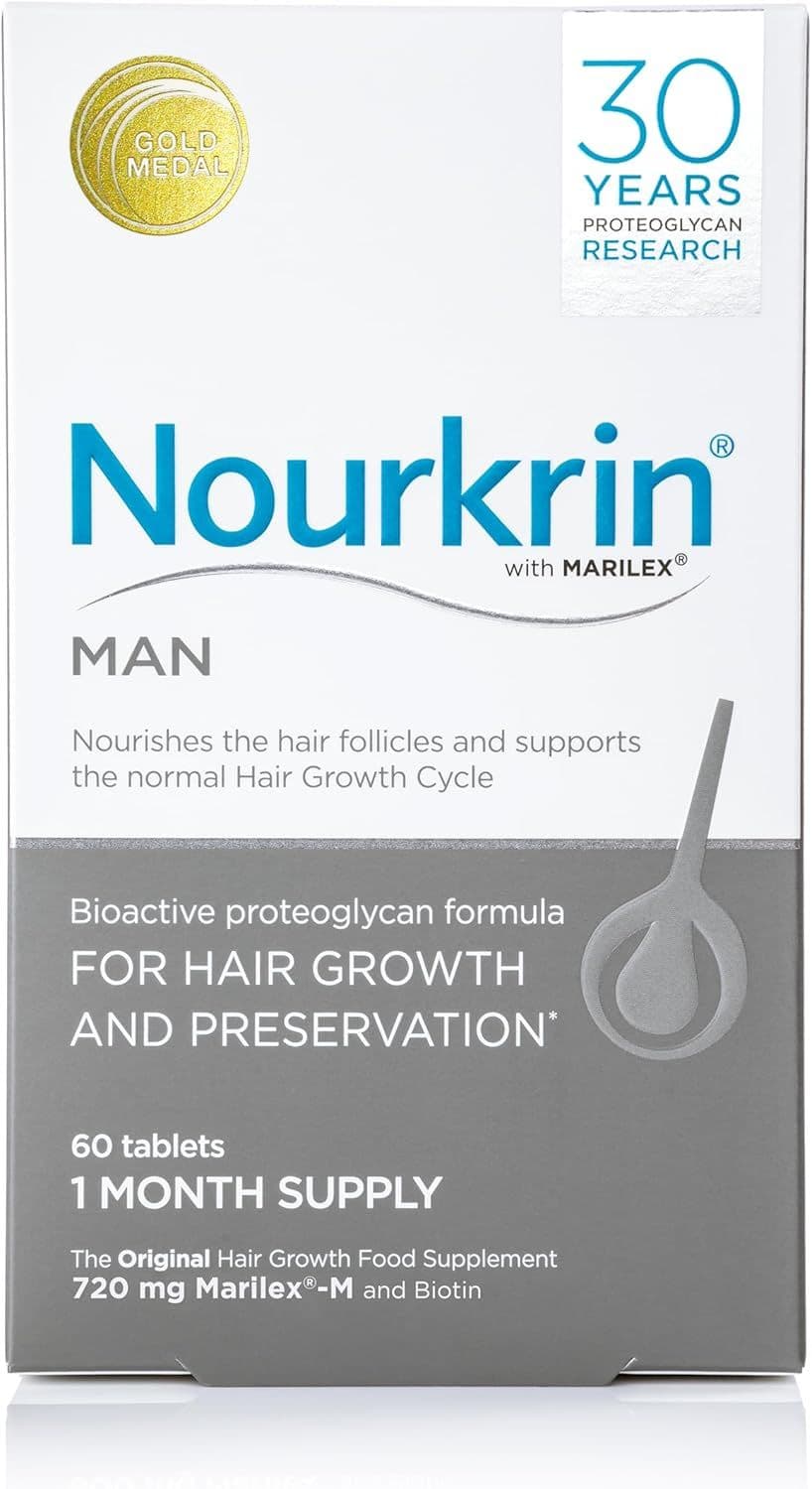 Nourkrin Man For Hair Growth And Preservation 60 Tablets