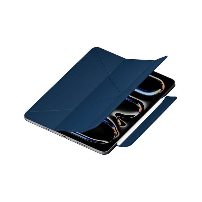 Hyphen Smart Origami Folio Case - Ipad 11" Pro (M4) 2024 - Navy Blue