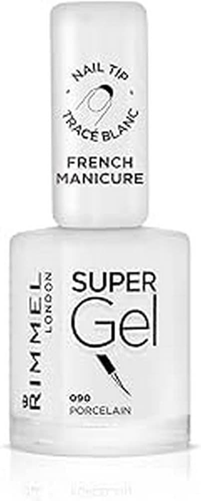 Rimmel London Super Gel Nail Polish 090 Porcelain 12 Ml