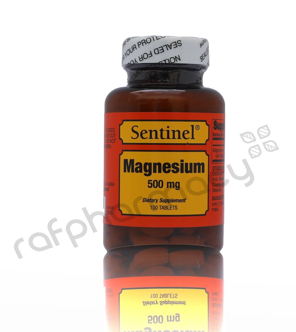 Sentinel Magnesium 500Mg Tab 1X100'S